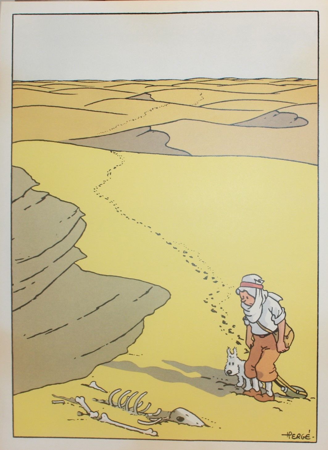 HERGÉ - Les Cigares du pharaon