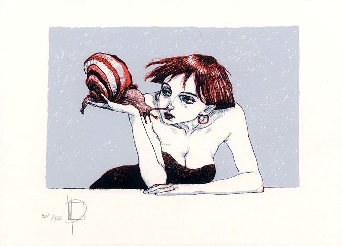PRADO - Mujer con Caracol