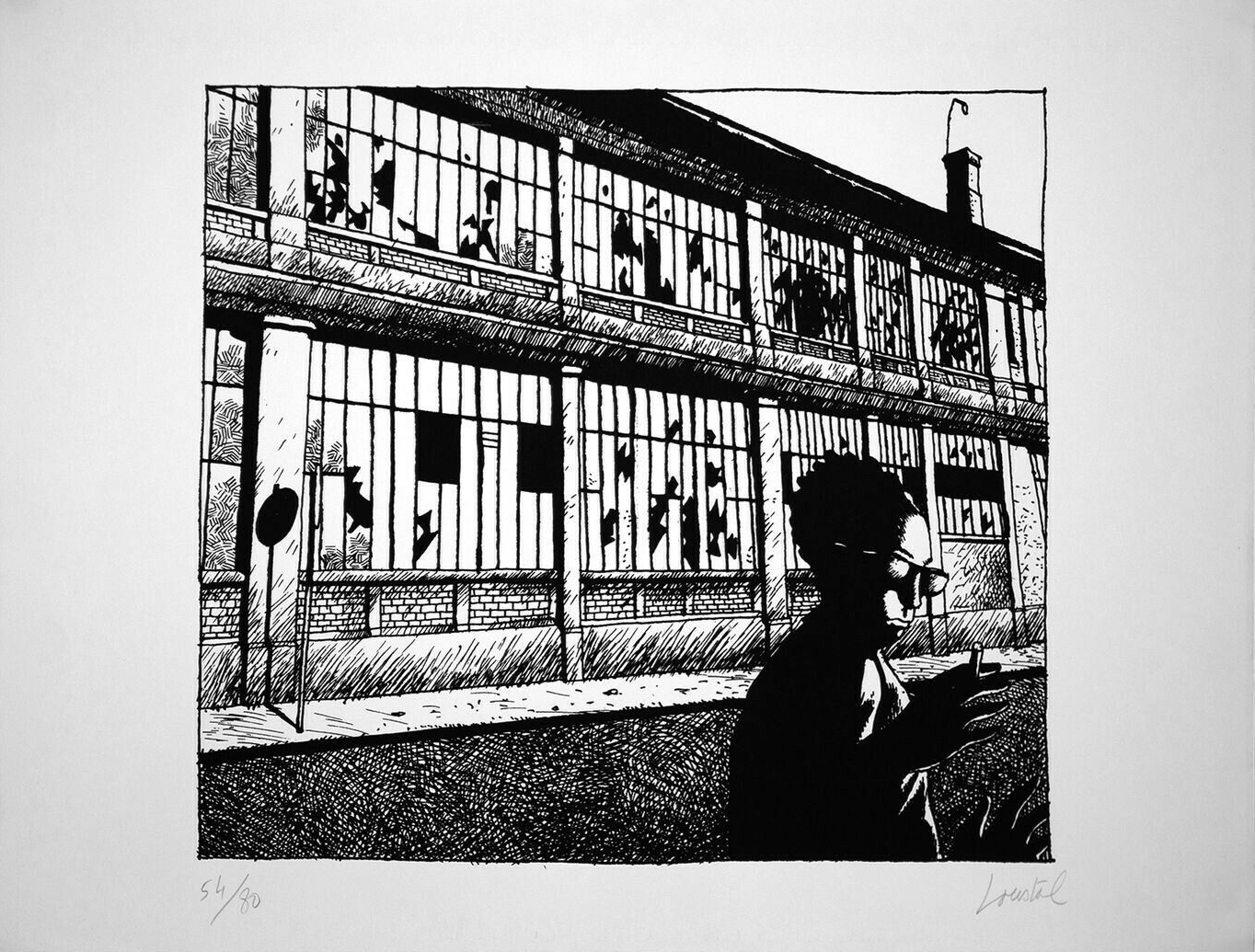 LOUSTAL - Usine