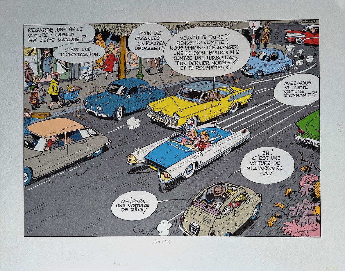 FRANQUIN - Une voiture de rêve